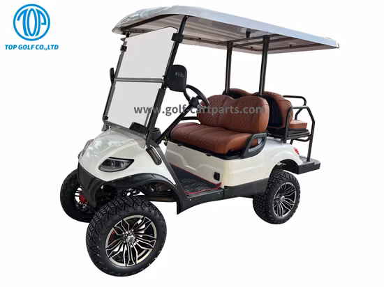 Colore su ordinazione libero all'ingrosso Lsv Advanced Sport Sightseeing Bus 4 passeggeri Batteria al litio elettrica Piccolo club Car Mini Golf Car 4 posti in vendita